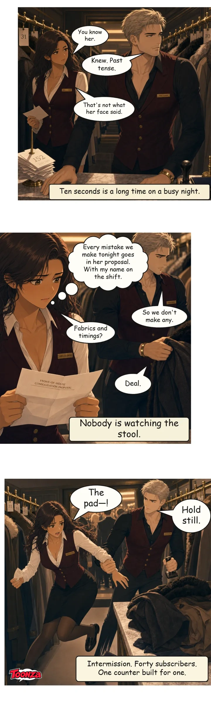 Coat Check Night - Episode 1