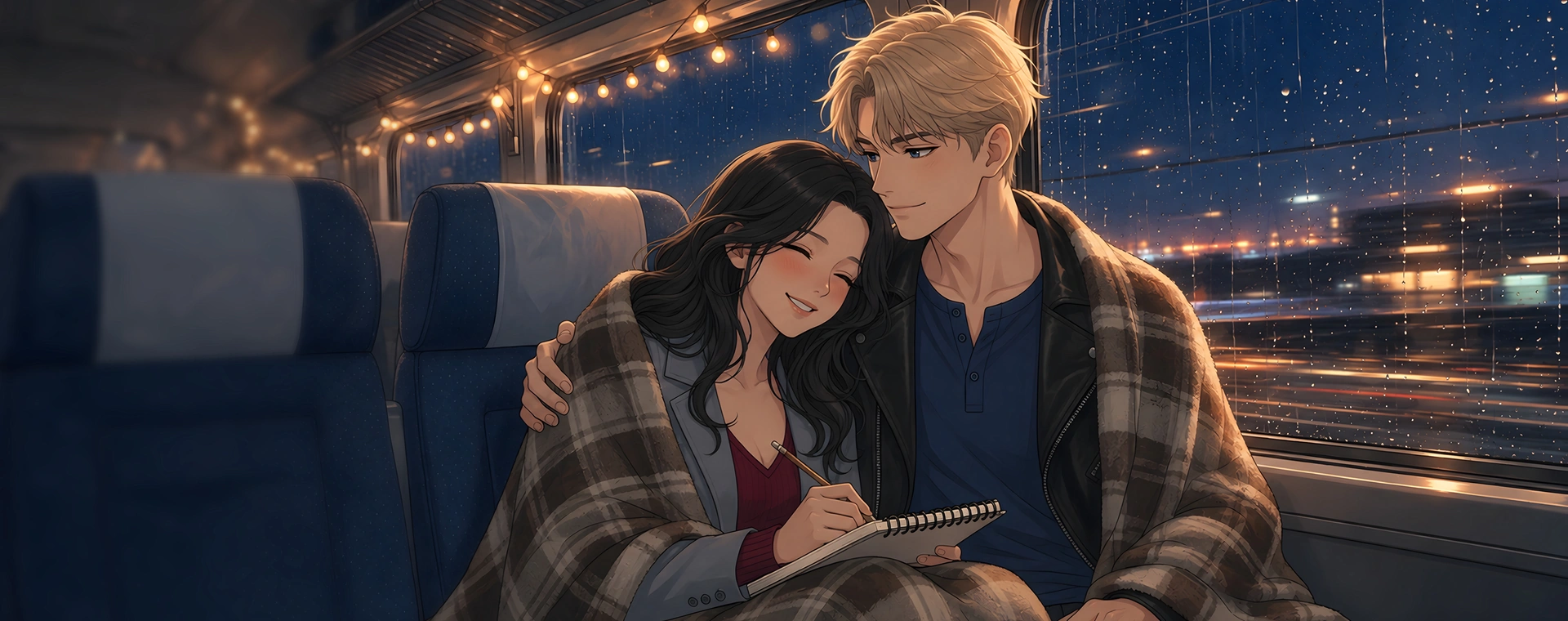 Train Compartment Strangers